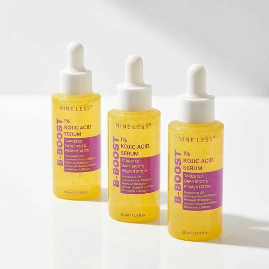 (3 Units) Nineless B-Boost 1% Kojic Acid Serum Bundle
