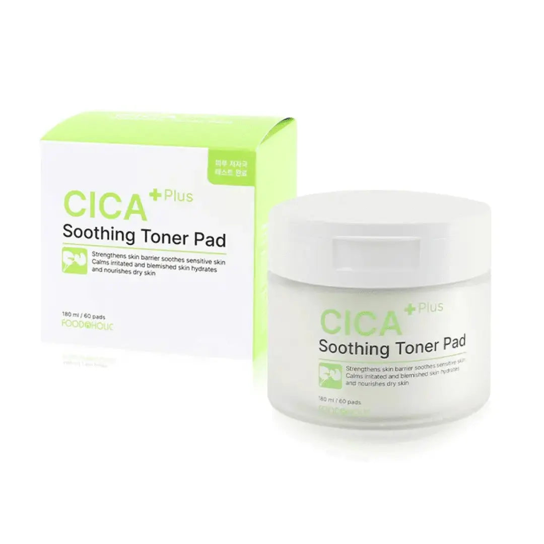 Foodaholic Cica Plus Soothing Toner Pad