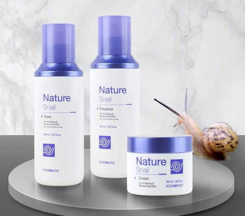 (Buy 2 Get 1 Free) Foodaholic Nature Snail Toner