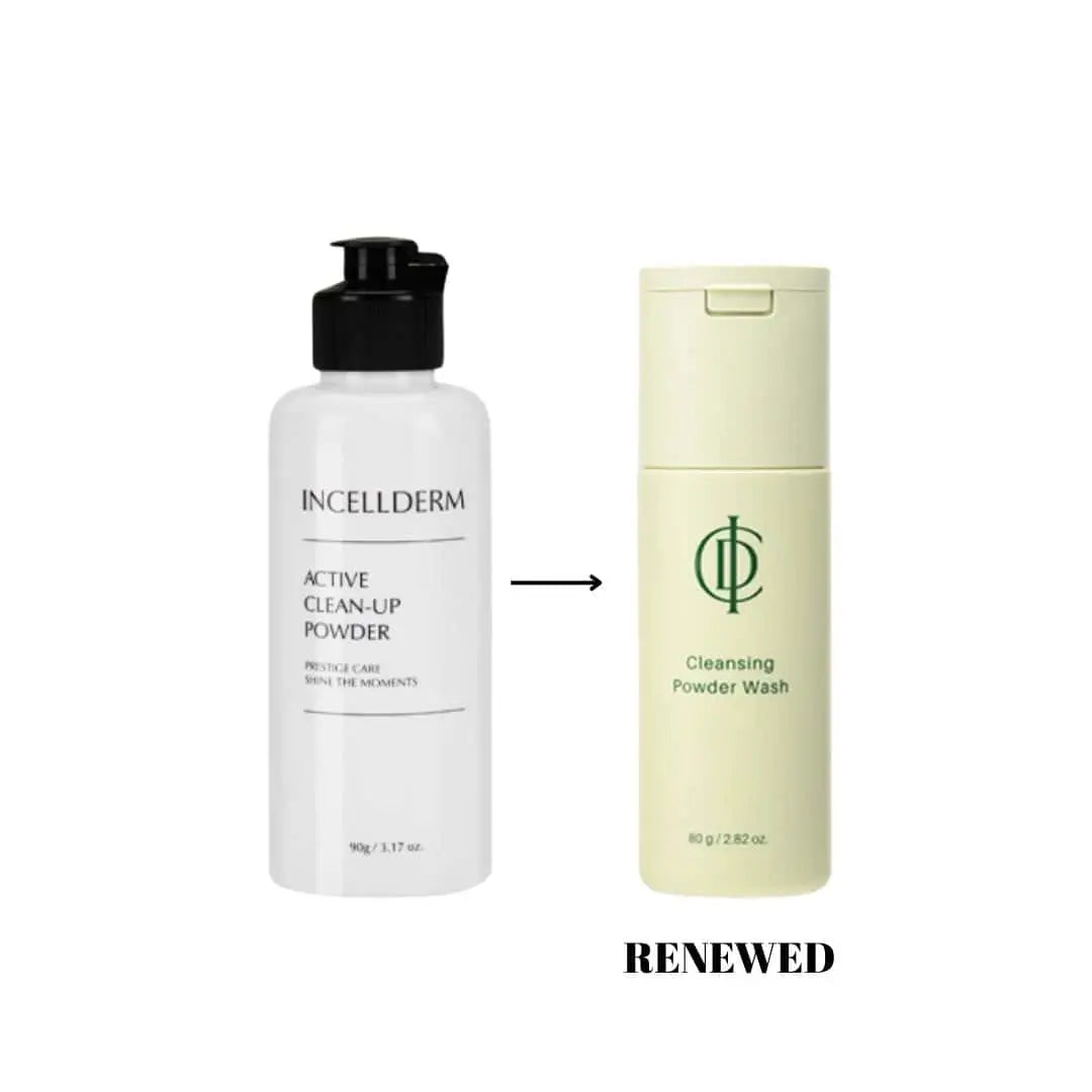 Incellderm Cleansing Powder Wash (Renew Active Clean-Up Powder)