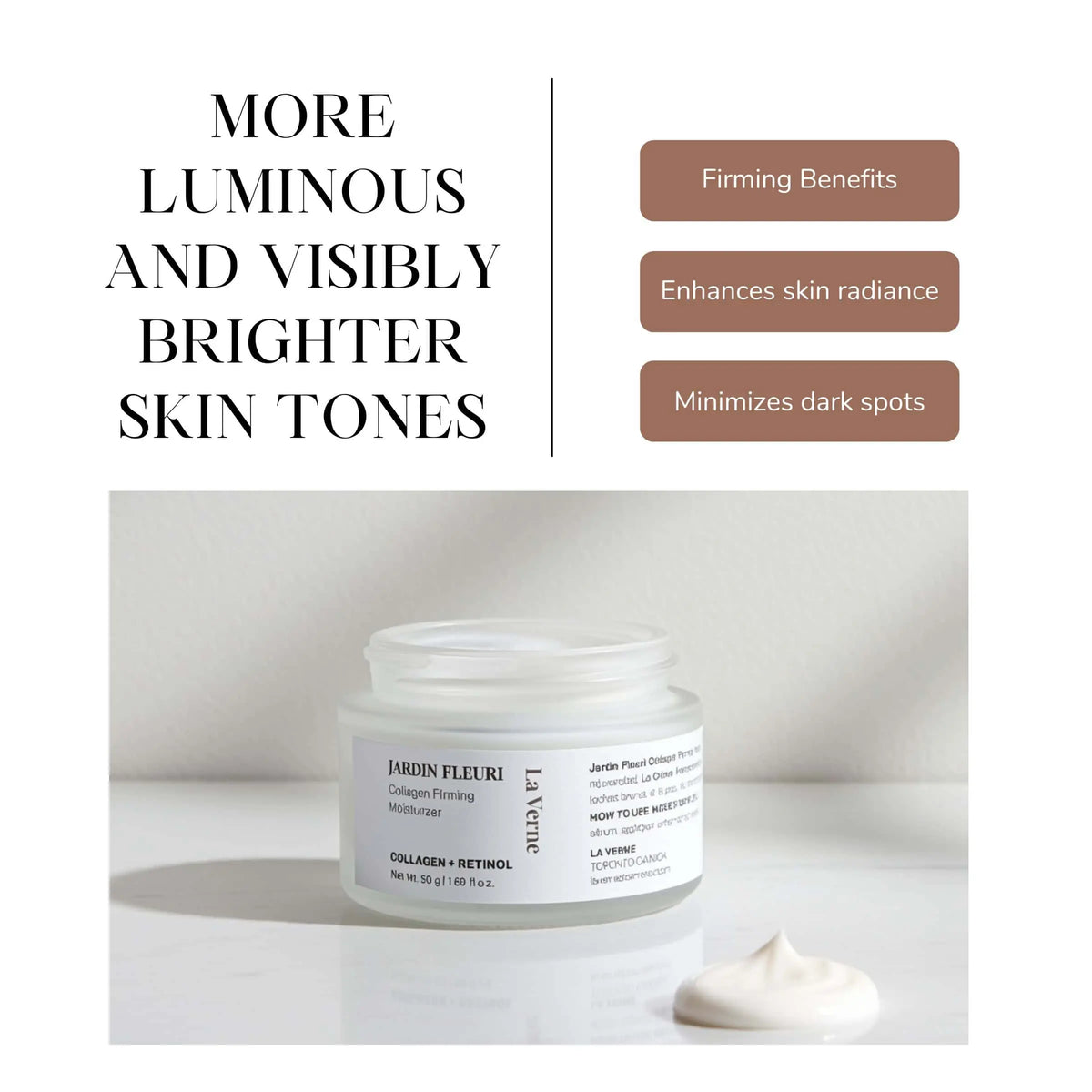 La Verne Jardin Fleuri Collagen Firming Moisturizer