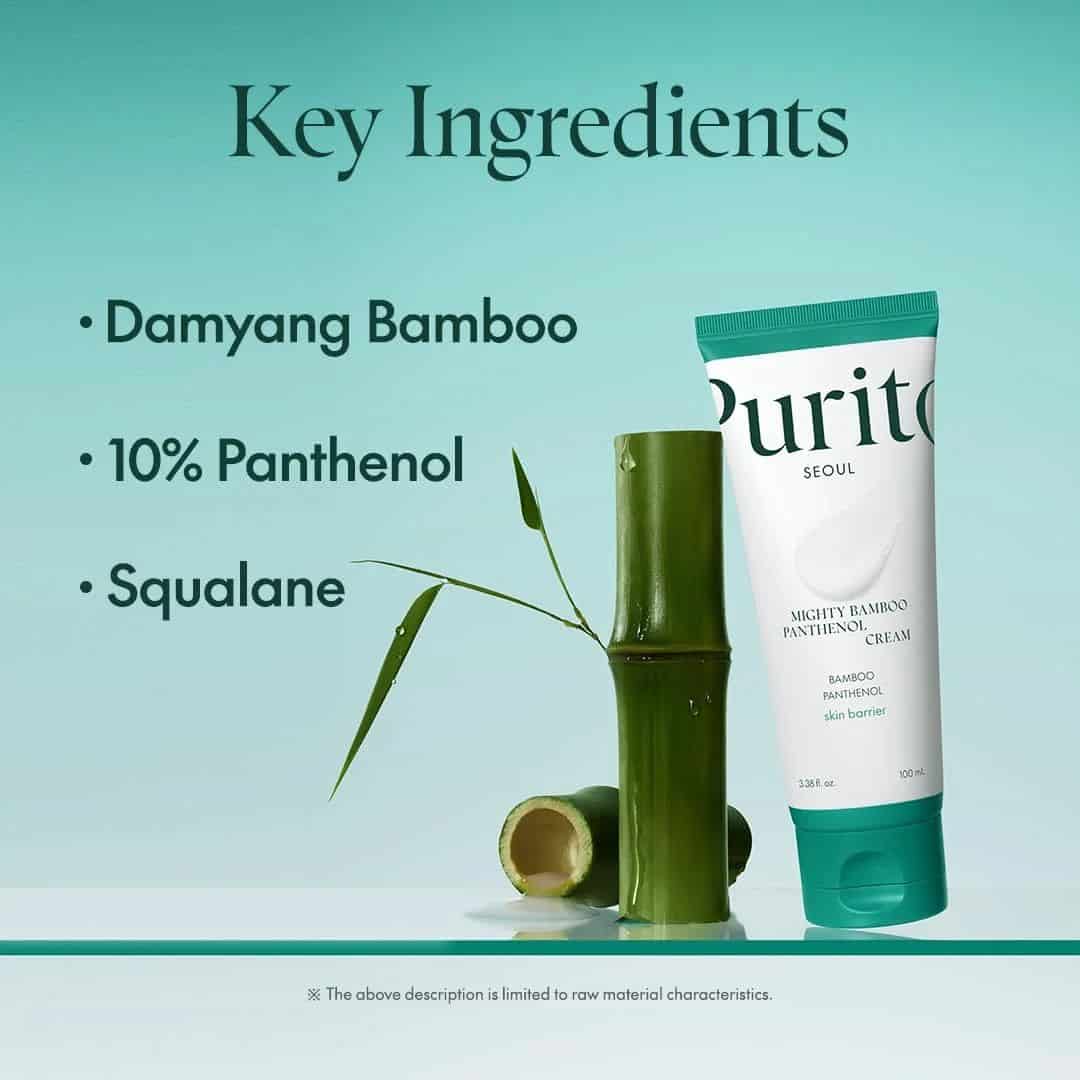 Purito Mighty Bamboo Panthenol Cream