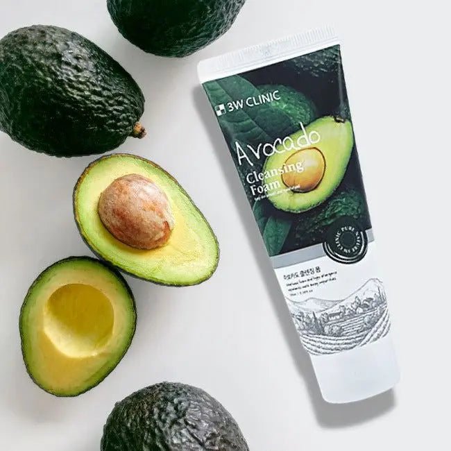 3W Clinic Avocado Cleansing Foam