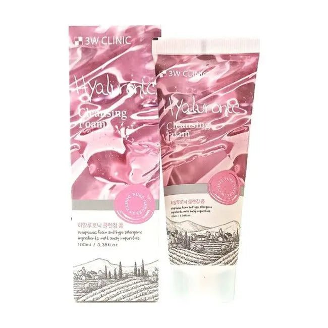 (Buy 2 Get 1 Free) 3W Clinic Hyaluronic Cleansing Foam