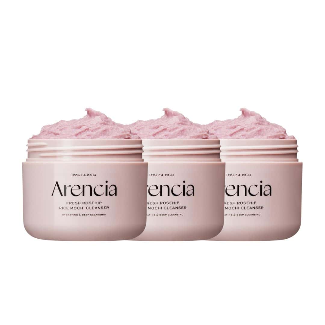 (3 Units) Fresh Rosehip Rice Mochi Cleanser Bundle