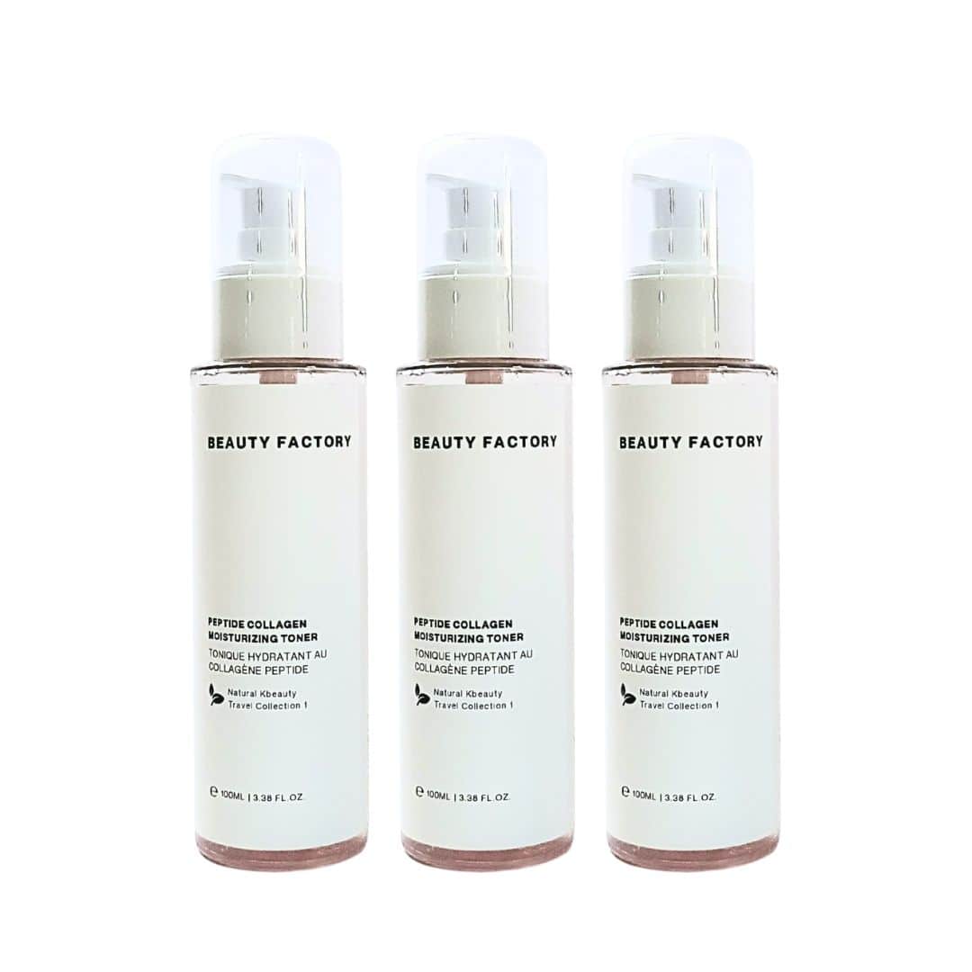 (3 Units) Peptide Collagen Moisturizing Toner Bundle