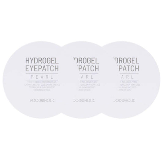 (3 Units) Foodaholic Hydrogel Eye Patch Pearl
