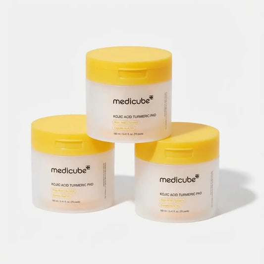 (3 Units) Kojic Acid Turmeric Pad 70pads Medicube