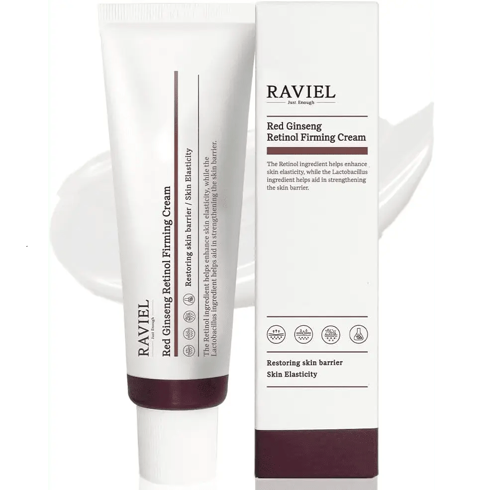 raviel red ginseng retinol firming cream