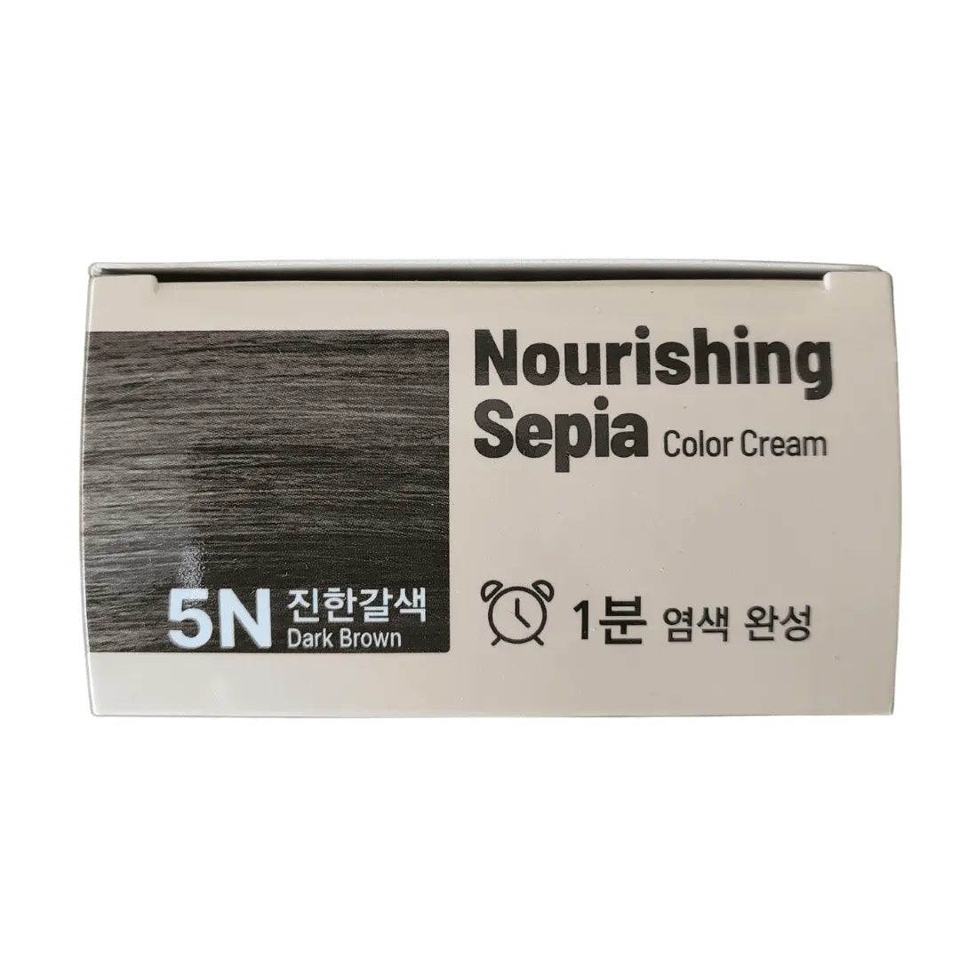 Foodaholic Nourishing Sepia 1 Min Hair Color 5N Dark Brown