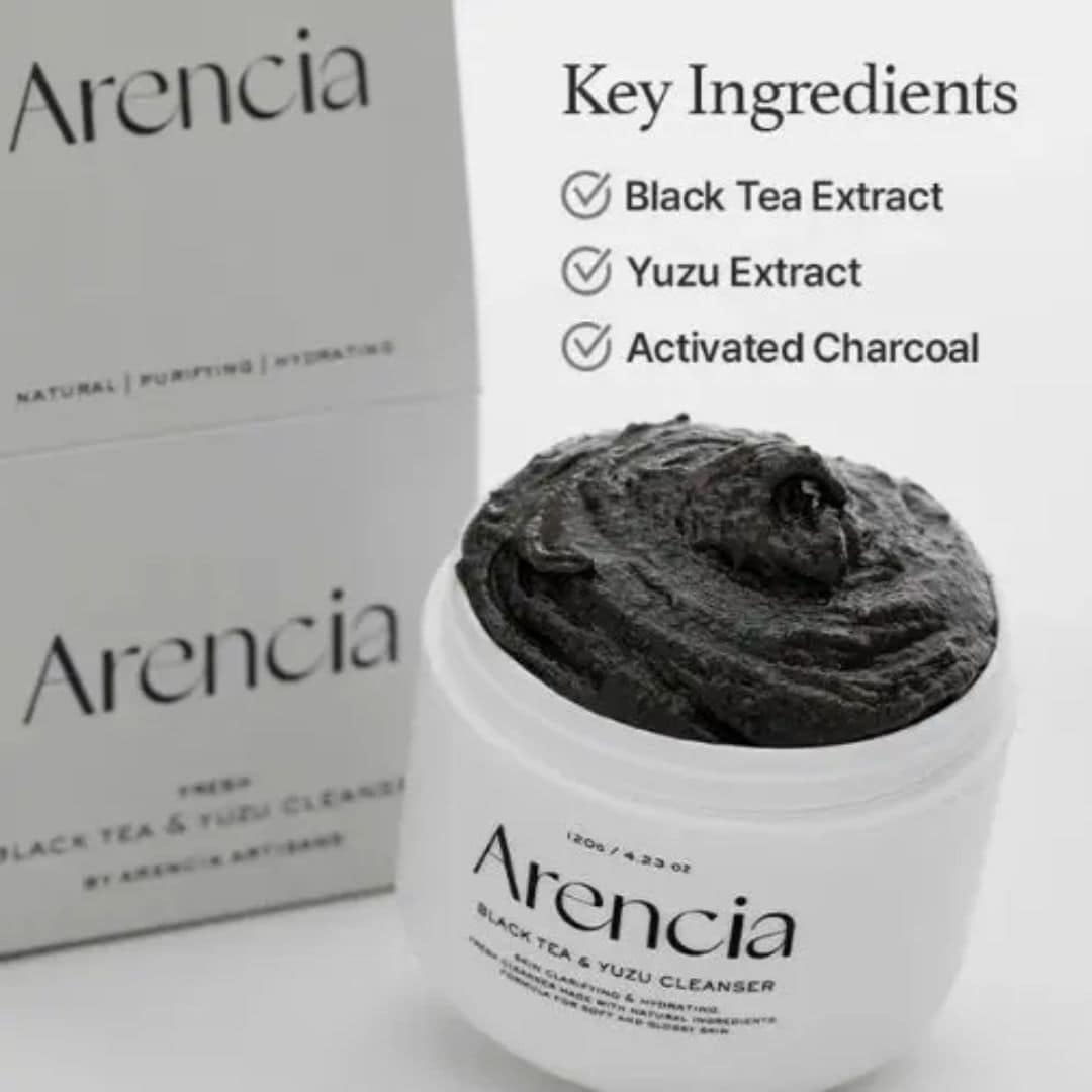 (3 Units) Black Tea Rice Mochi Cleanser Bundle