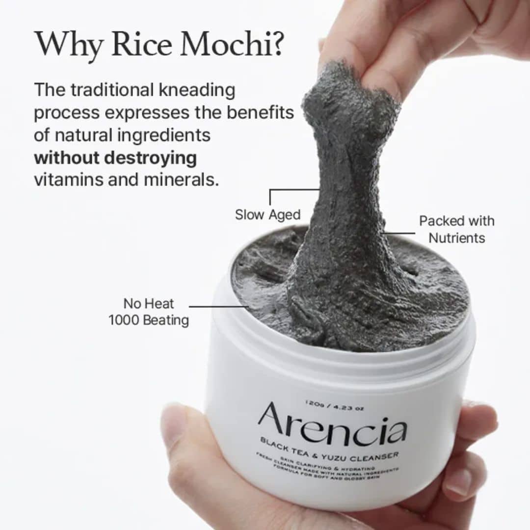 (3 Units) Black Tea Rice Mochi Cleanser Bundle