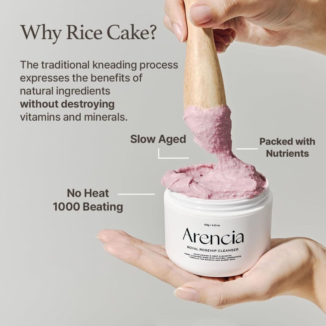 (3 Units) Fresh Rosehip Rice Mochi Cleanser Bundle