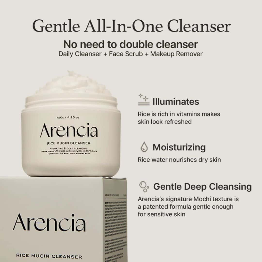 (3 Units) Rice Mucin Cleanser Bundle