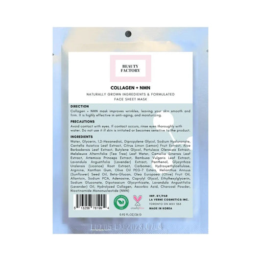 Beauty Factory Collagen + NMN Mask