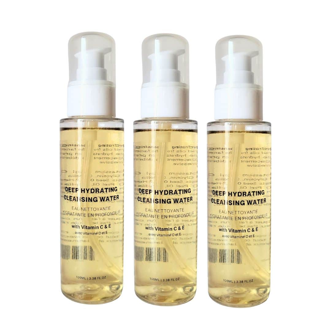 (3 Units) Deep Hydrating Cleansing Water Bundle