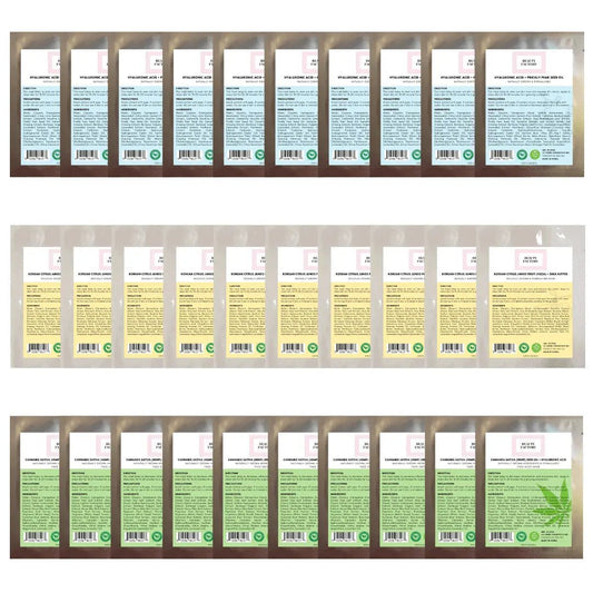 Beauty Factory Natural Mask Sets (30 PCS)