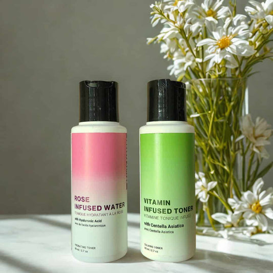 Beauty Factory Rose Water & Vitamin Toner Set
