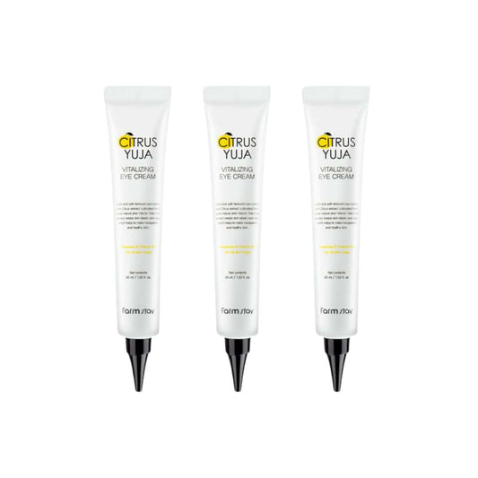 (Buy 2 Get 1 Free) Farmstay Citrus Yuja Vitalizing Eye Cream