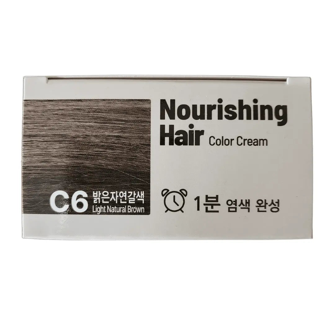 Foodaholic Nourishing Sepia 1 Min Hair Color C6 Light Natural Brown