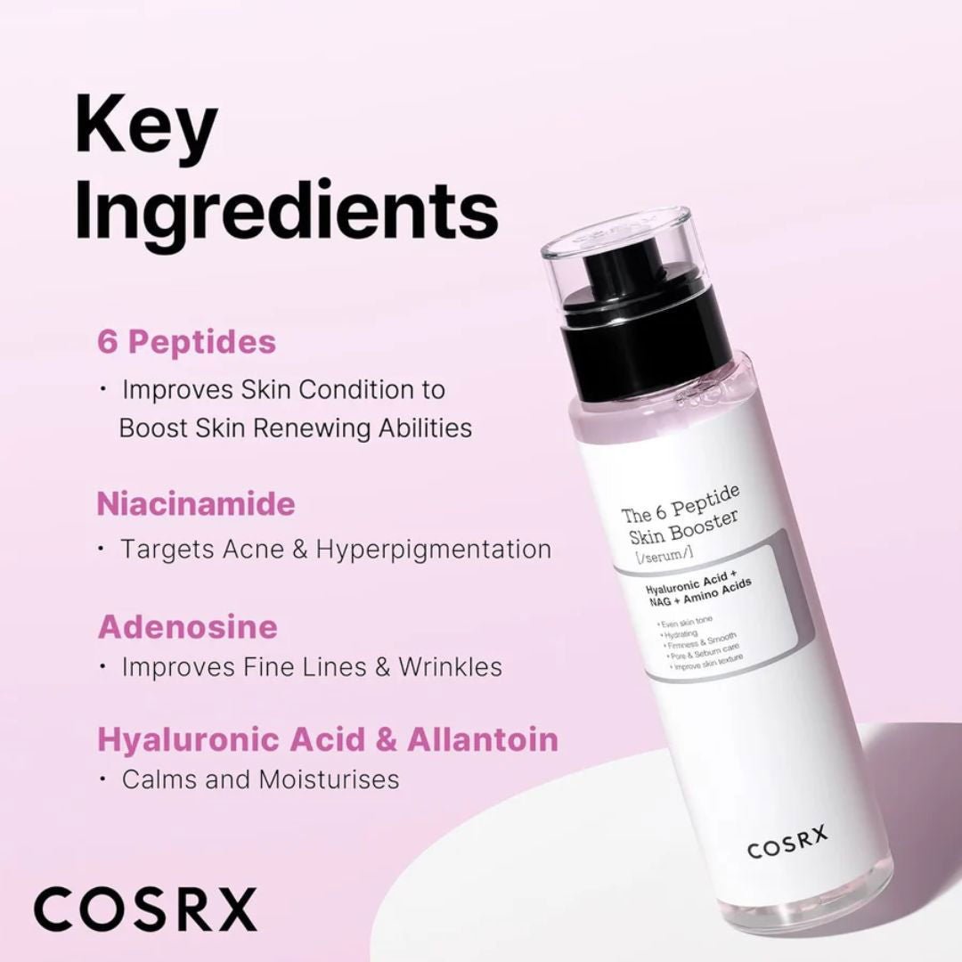 (3 Units) The 6 Peptide Skin Booster Serum Bundle 150ml