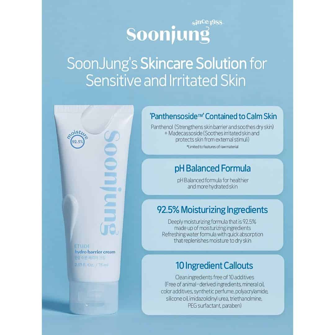 Etude House SoonJung Hydro Barrier Cream