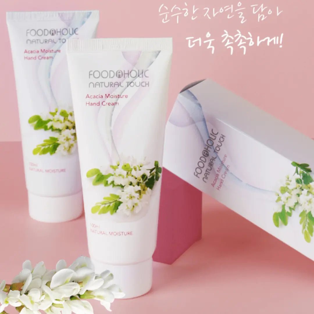 (3 Units) Foodaholic Natural Touch Acacia Moisture Hand Cream