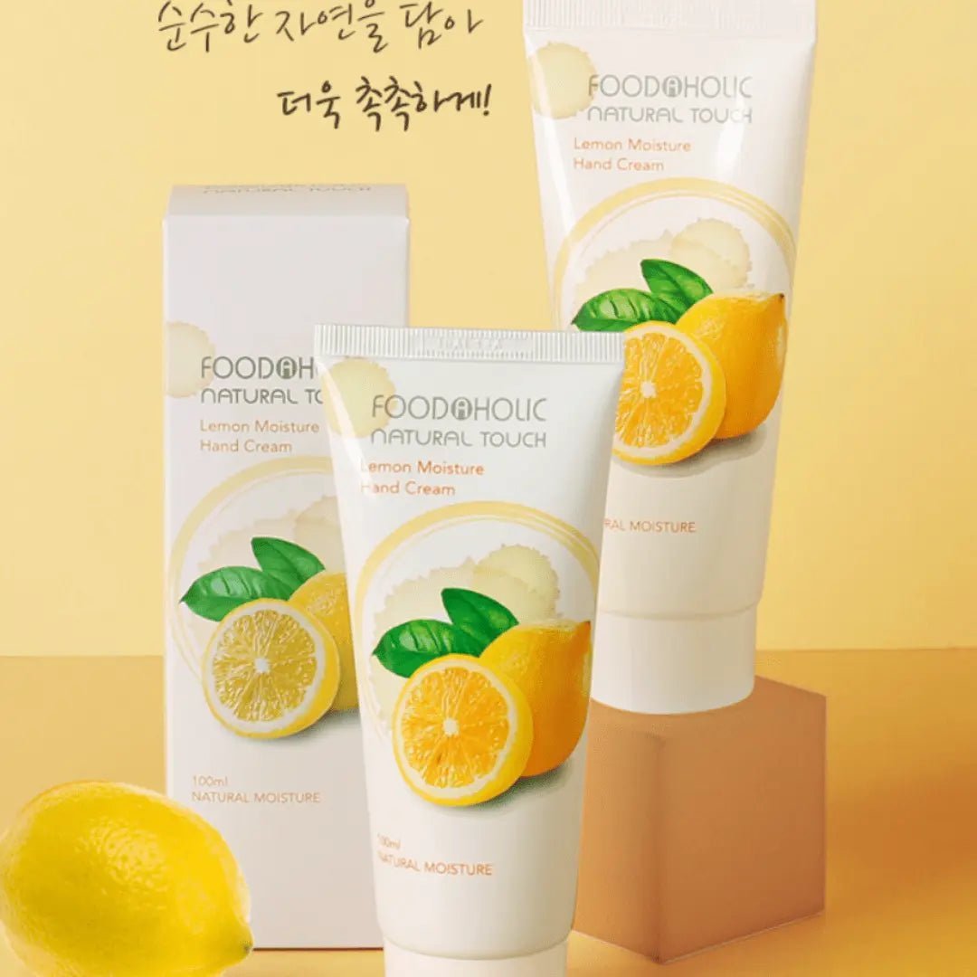 (3 Units) Foodaholic Natural Touch Lemon Moisture Hand Cream