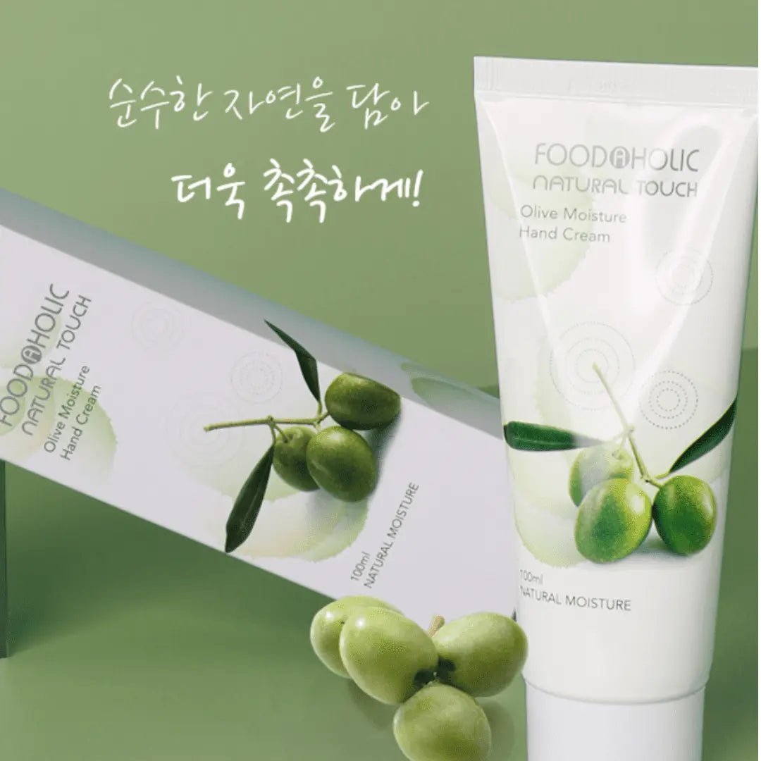 (3 Units) Foodaholic Natural Touch Olive Moisture Hand Cream