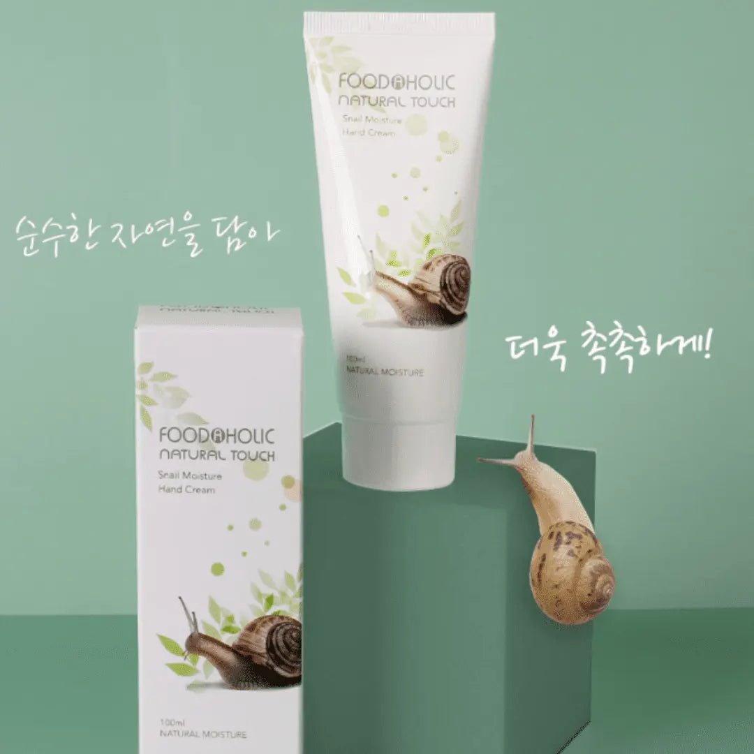 (3 Units) Foodaholic Natural Touch Snail Moisture Hand Cream