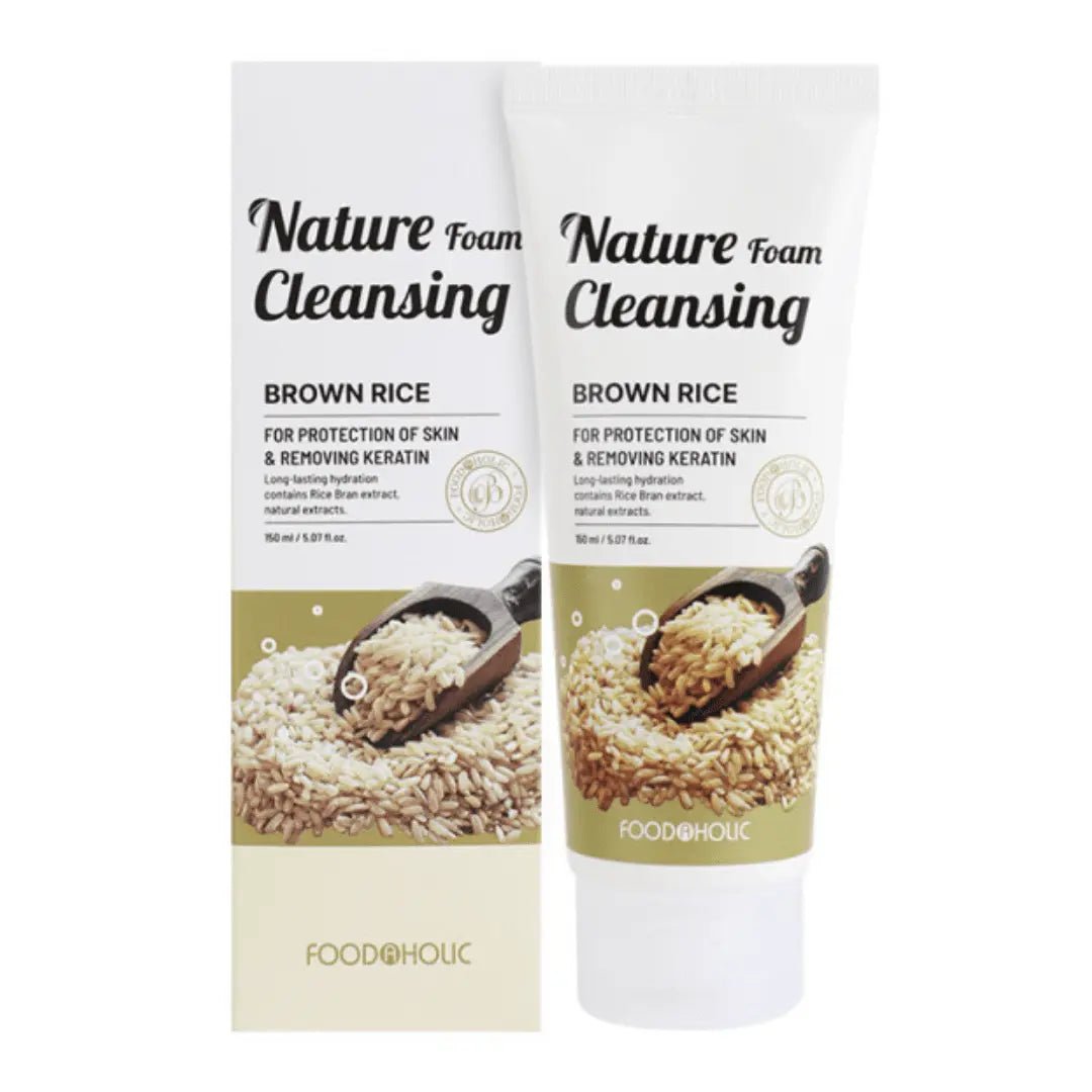 Foodaholic Nature Cleansing Foam Brown Rice