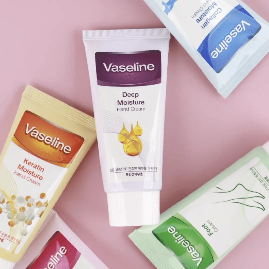 (Buy 2 Get 1 Free) Foodaholic Vaseline Collagen Moisture Hand Cream