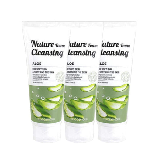 (3 Units) Foodaholic Nature Cleansing Foam Aloe