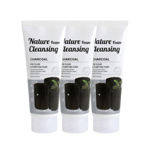 (3 Units) Foodaholic Nature Cleansing Foam Charcoal