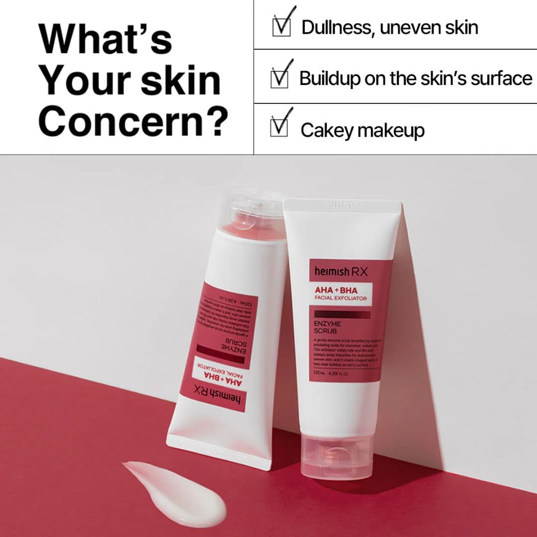 Heimish RX AHA + BHA Enzyme Scrub