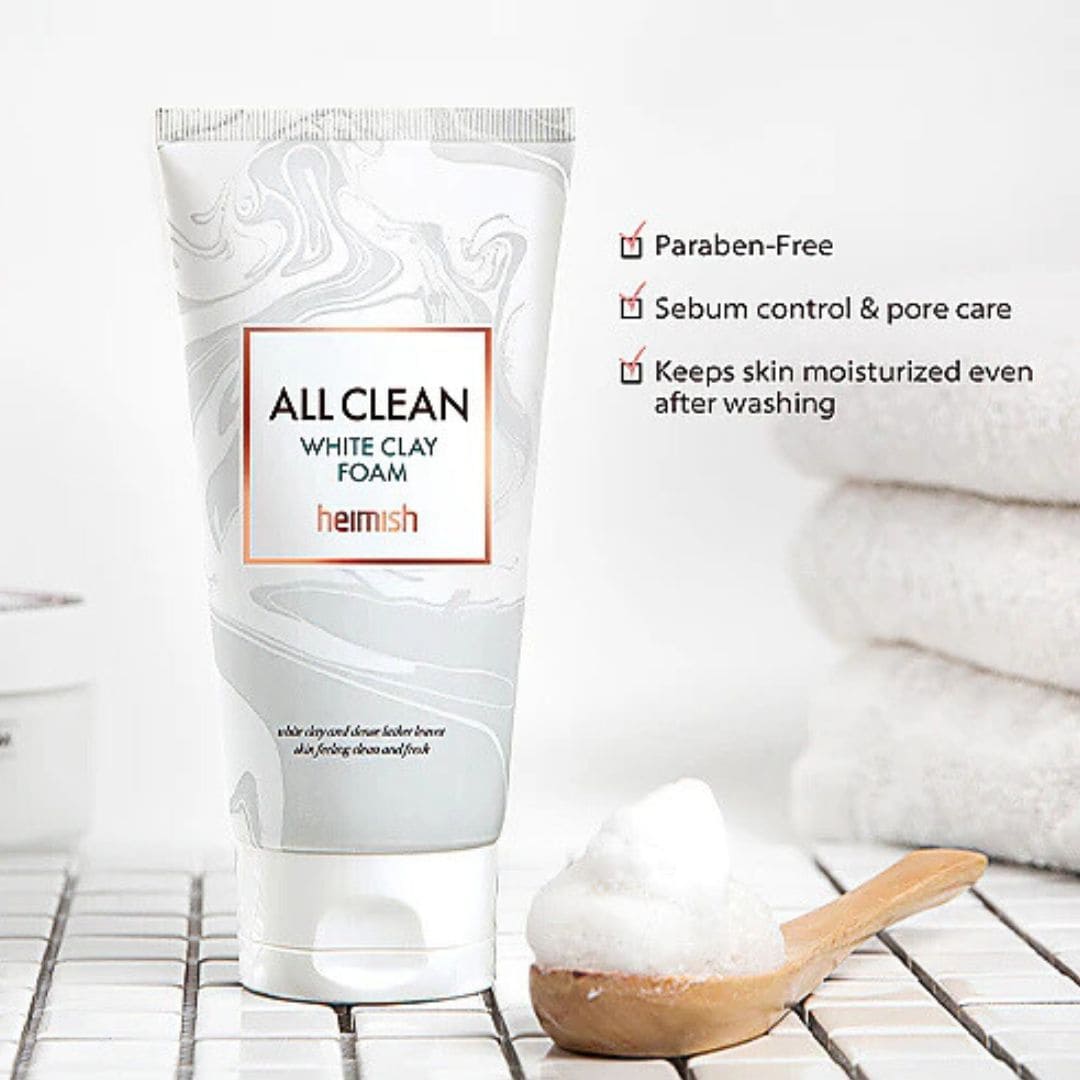 Heimish All Clean White Clay Foam