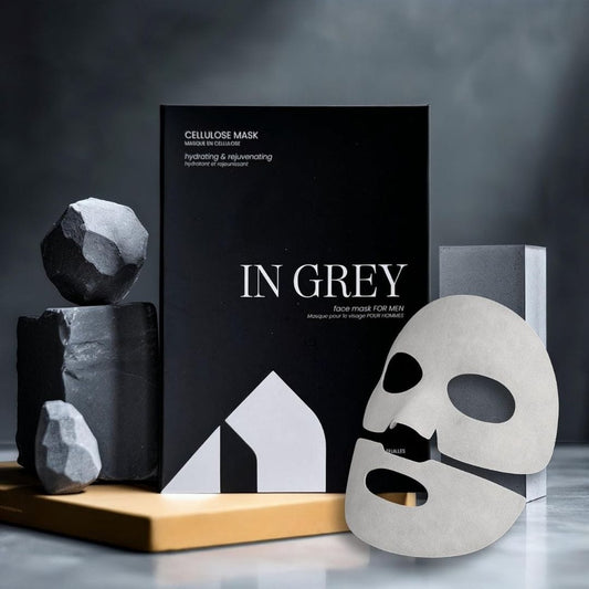IN GREY Face Mask for Men