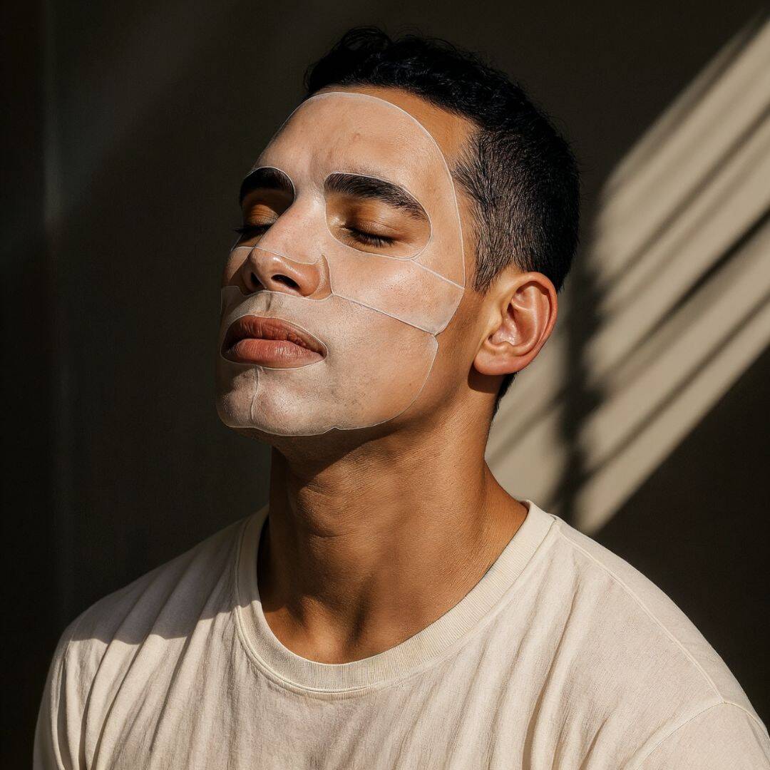 IN GREY Face Mask for Men