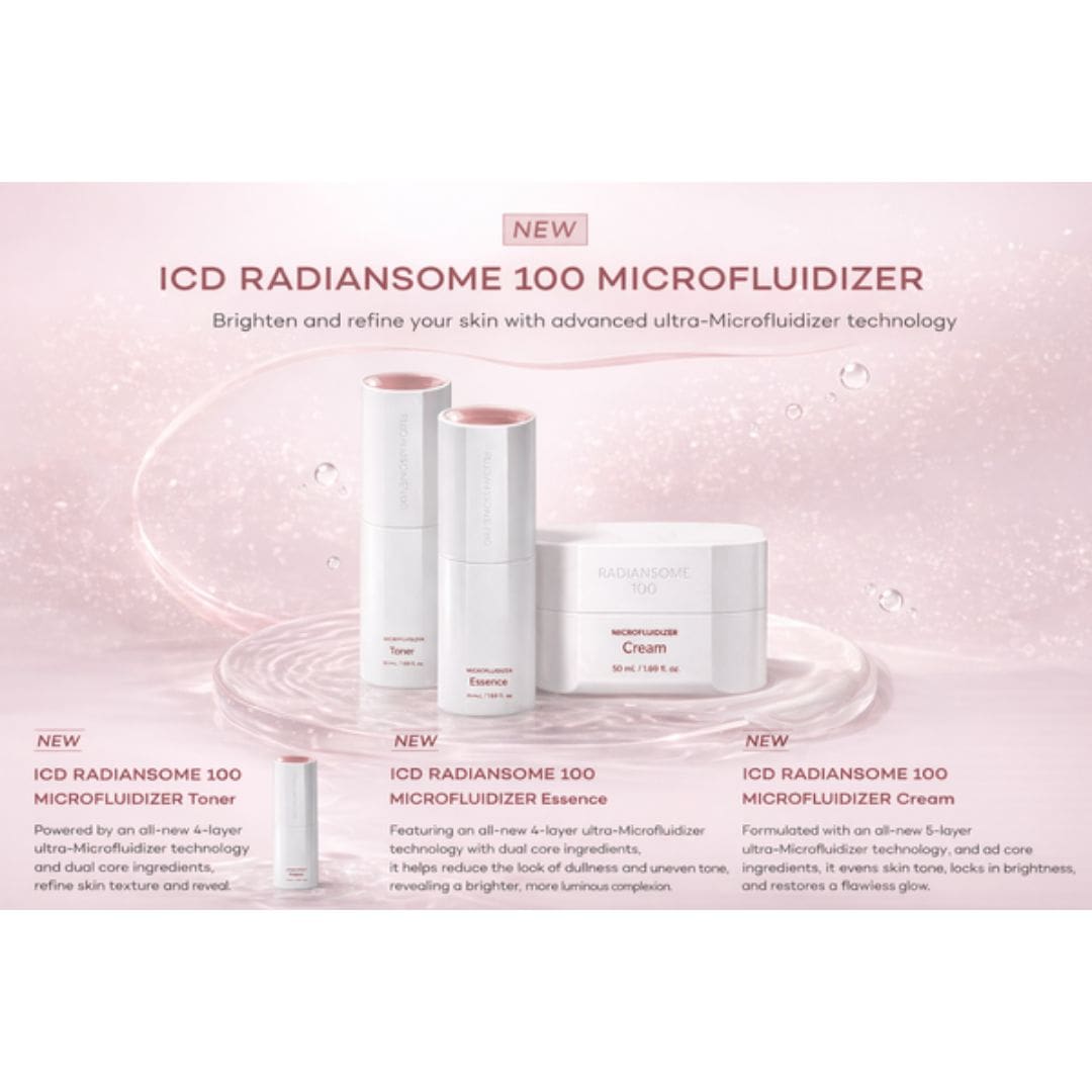 Incellderm Radiansome™100 Microfluidizer Essential Toner (Renew)