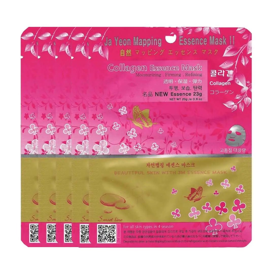 Ja Yeon Mapping Collagen Anti-Aging Mask - 5 Units