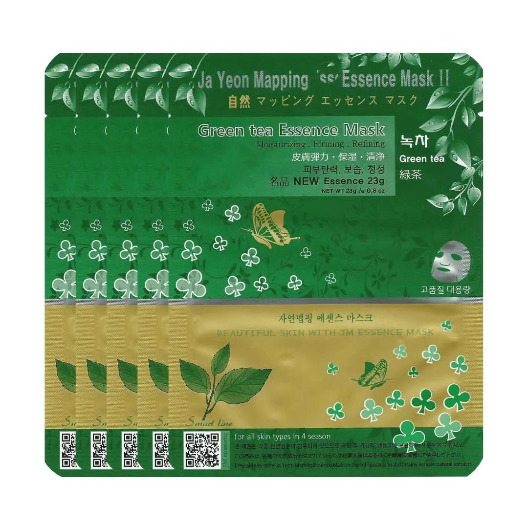 Ja Yeon Mapping Green Tea Purifying Mask - 5 Units