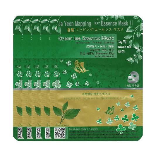 Ja Yeon Mapping Green Tea Purifying Mask - 5 Units