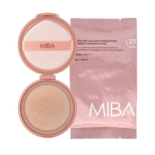 MIBA Ion Calcium Foundation Double Cushion Glow Season 3 #23 Refill