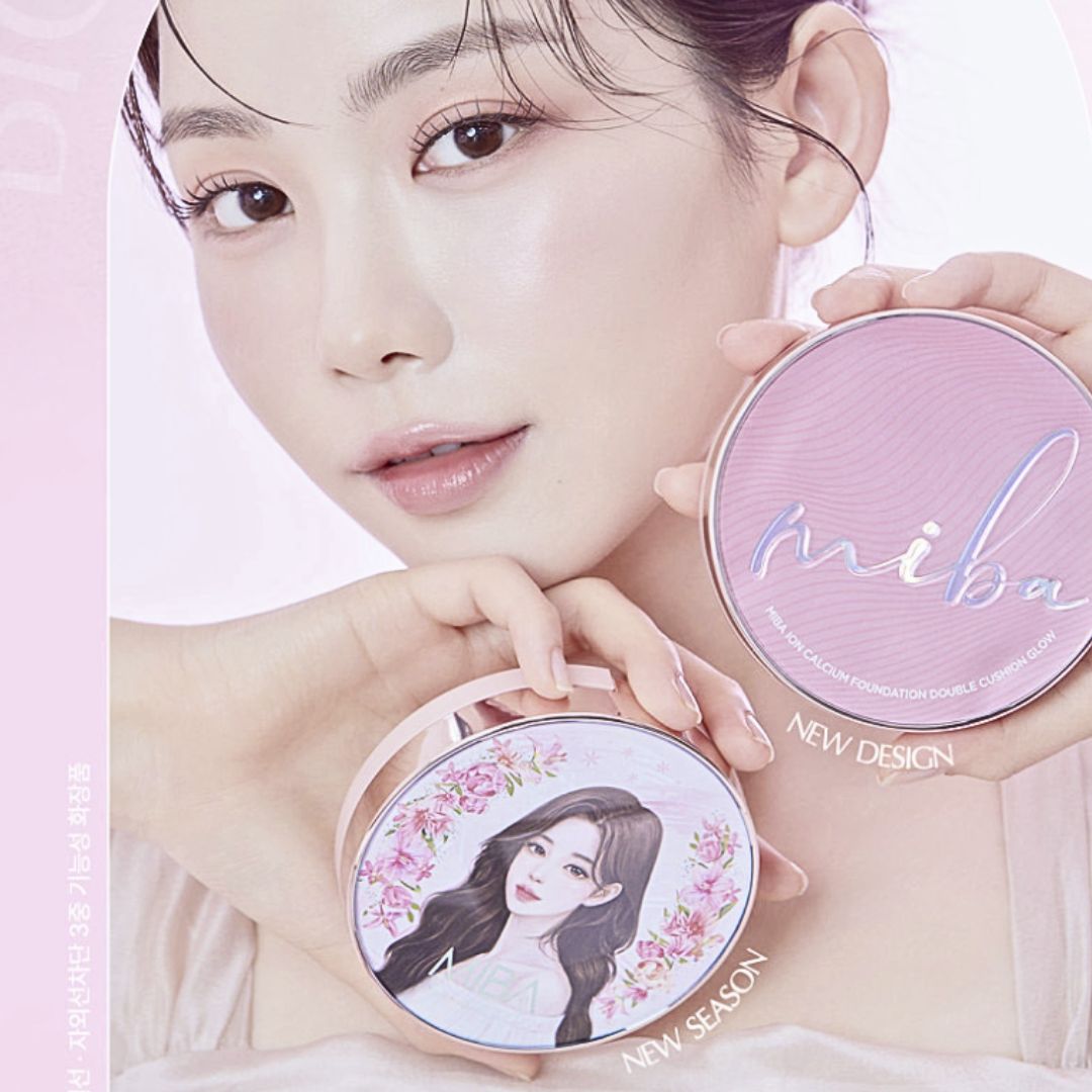 MIBA Ion Calcium Foundation Double Cushion Glow Season 3 #21