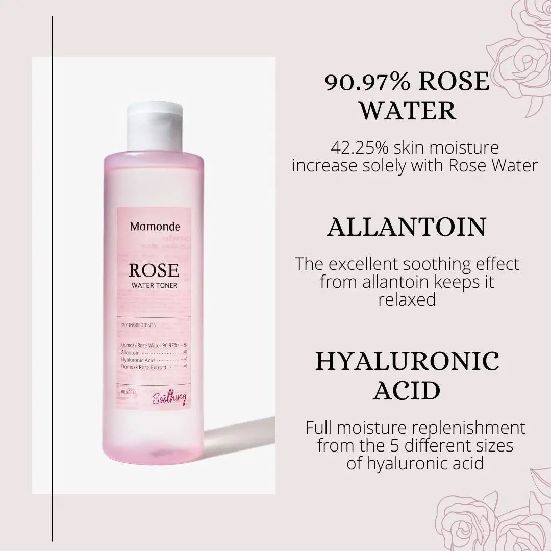 Mamonde Rose Water Toner (250ml)