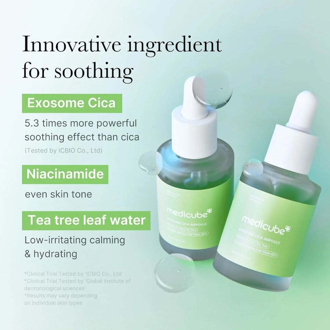 (3 Units) Exosome Cica Ampoule Bundle 30ml