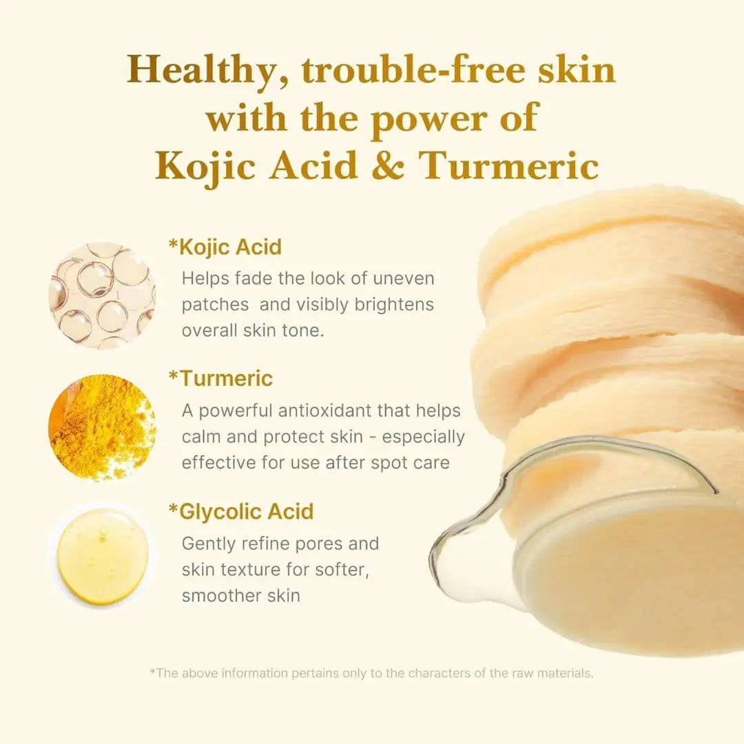 (3 Units) Kojic Acid Turmeric Pad 70pads