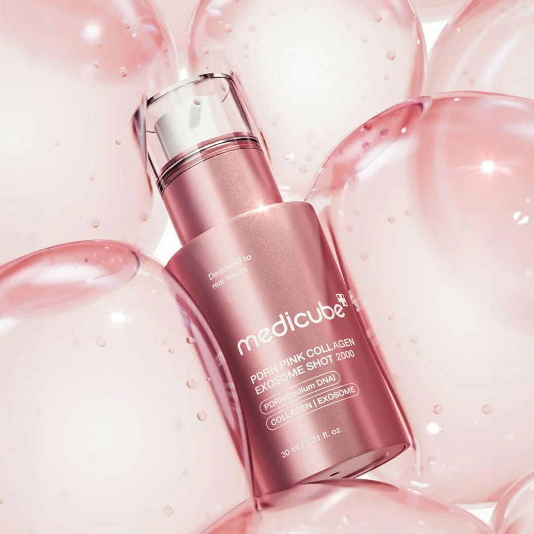 (3 Units) PDRN Pink Collagen Exosome Shot Serum 2000