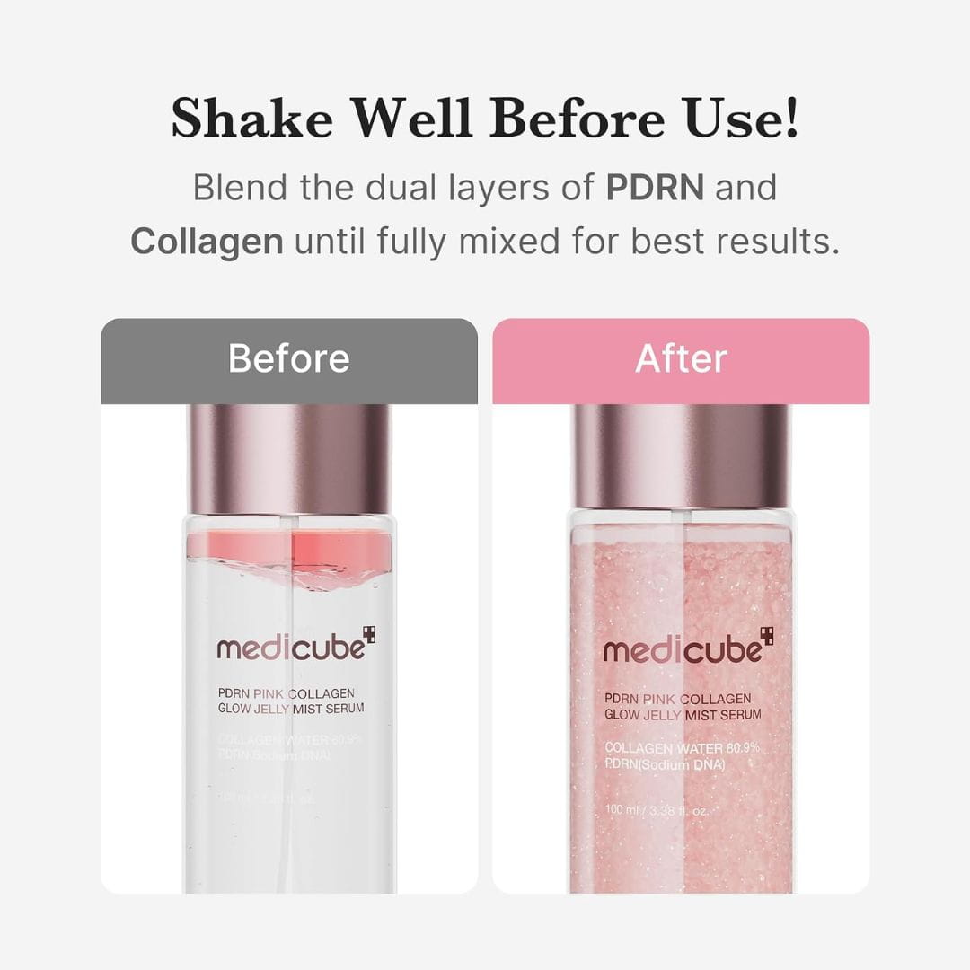 Medicube PDRN Pink Collagen Jelly Mist Serum