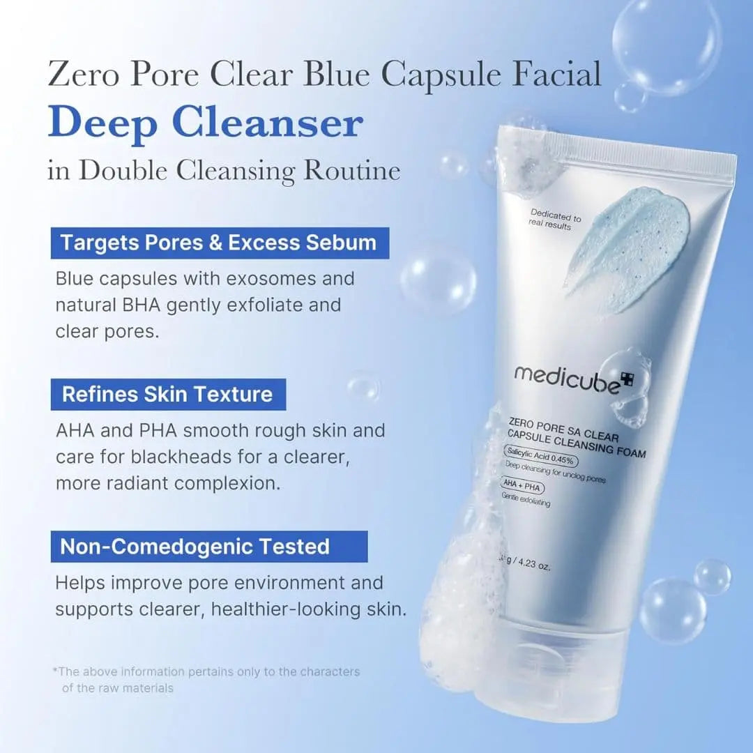 (3 Units) Zero Pore Clearing Capsule Cleansing Foam